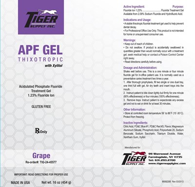 Tigerapfgrape (Tiger Apf Gel Grape)